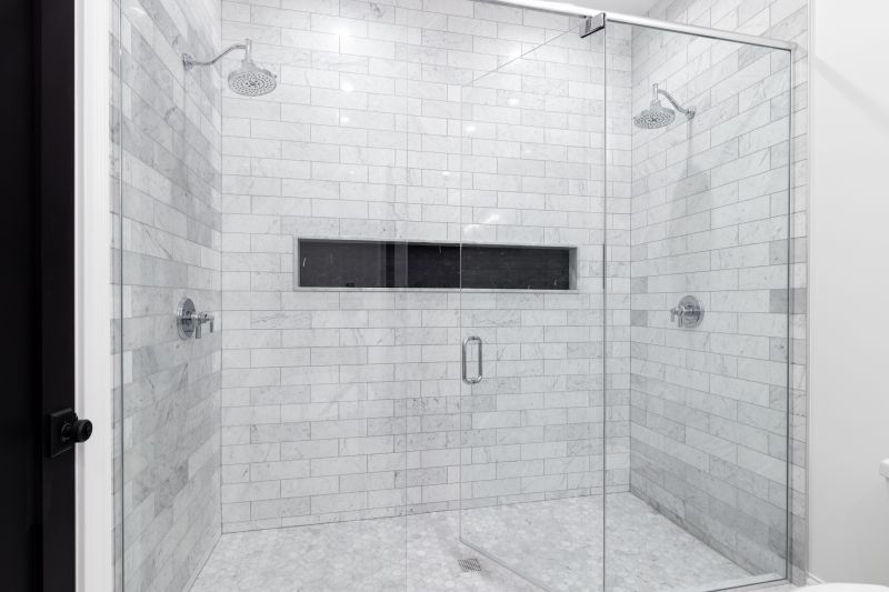 Shower with Sliding Doors